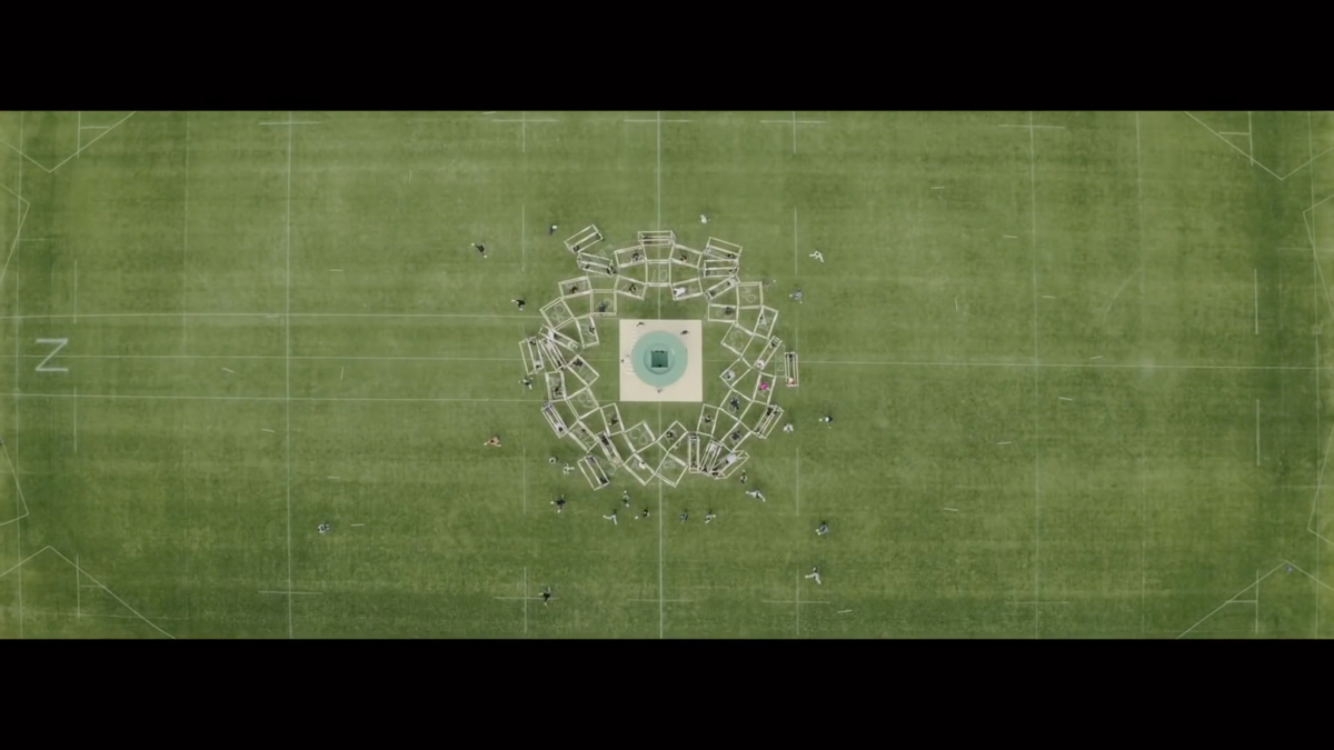 Flag hand over ceremony Olympic
